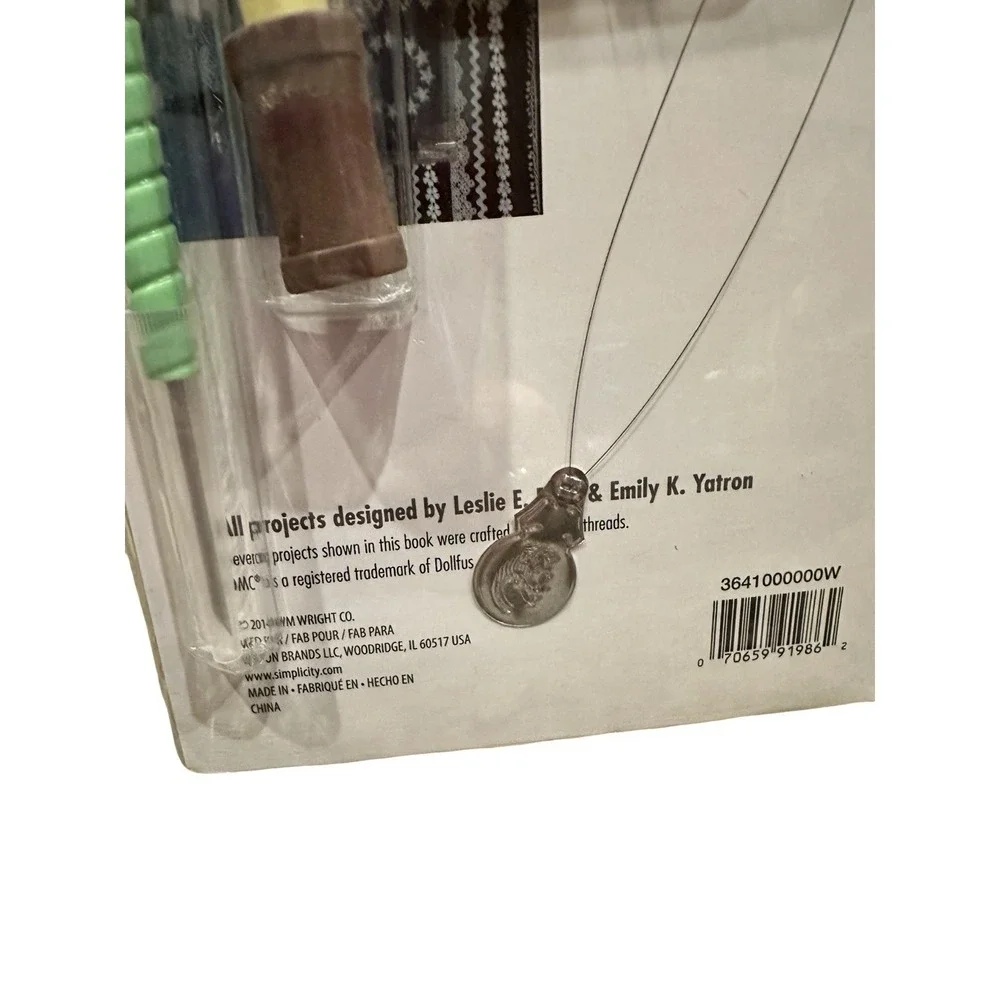 Boye I Taught Myself To Punch Needle Kit, Instruction‎ Book, Embroidery Hoop New